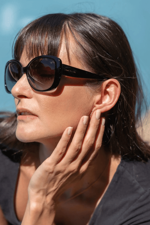 Franca Sunnies - Crystal Black