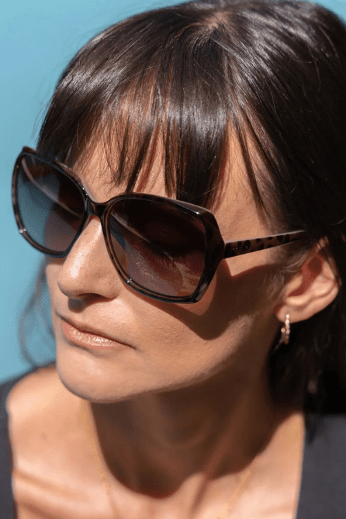 Kara Sunnies - Tortoiseshell Pink