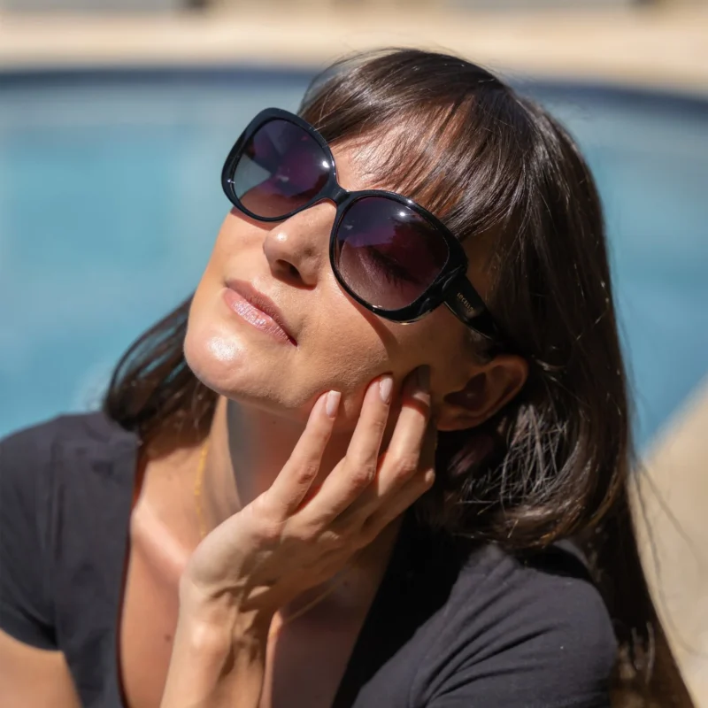 Franca Sunnies - Crystal Black - Image 2
