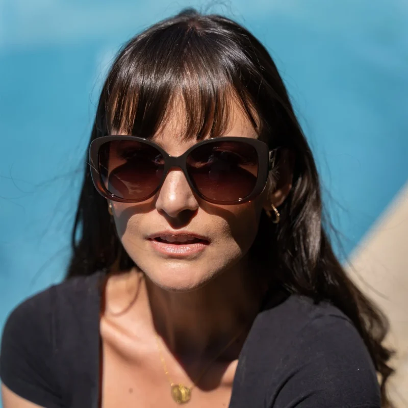Franca Sunnies - Crystal Brown - Image 3