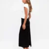 Veronica Fitted Blouse - White - Image 2