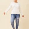 Mira Knit - White - Image 4