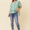 Aspen Top - Paisley Green - Image 2