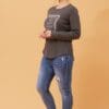 Coco Paris Jersey - Grey - Image 4