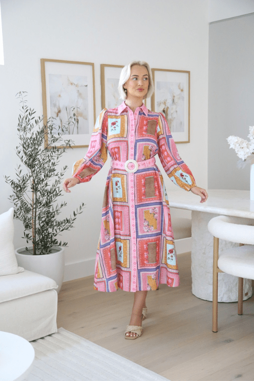 Garden Frame Maxi - Pink
