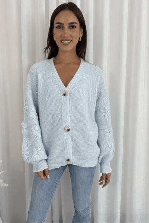 Daisy Cardi - Baby Blue