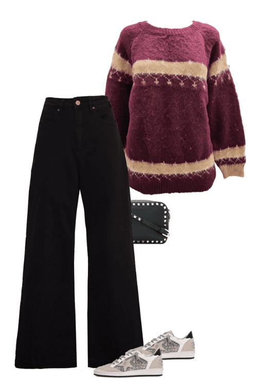 Helga Knit - Wine
