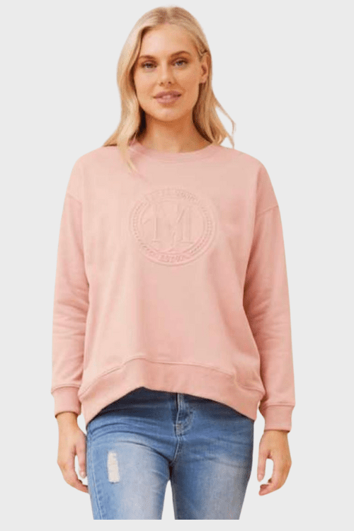 Santa Monica 91' Sweatshirt - Blush
