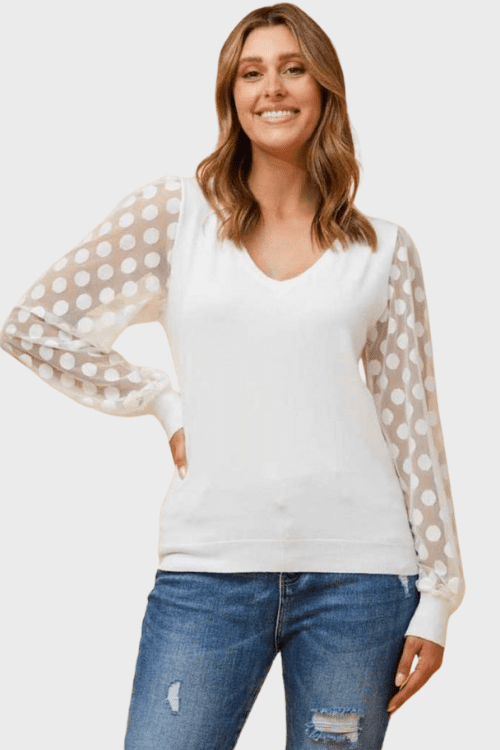 Imogen Blouse - White