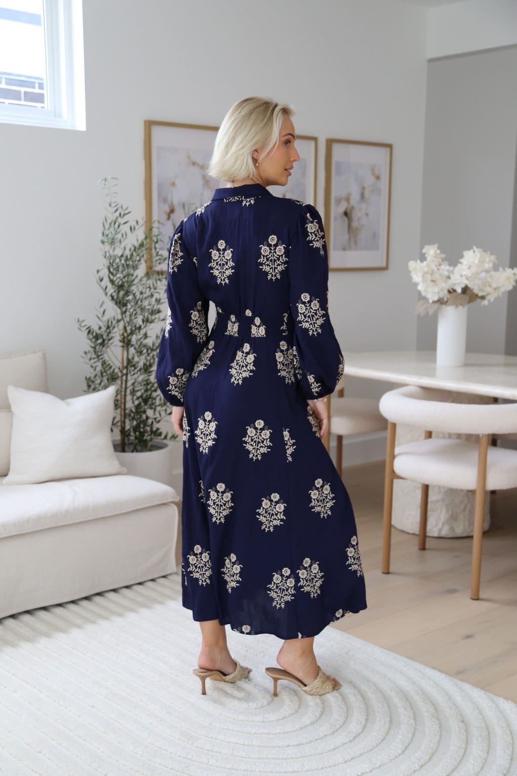 Juliette Maxi - Navy - Image 2