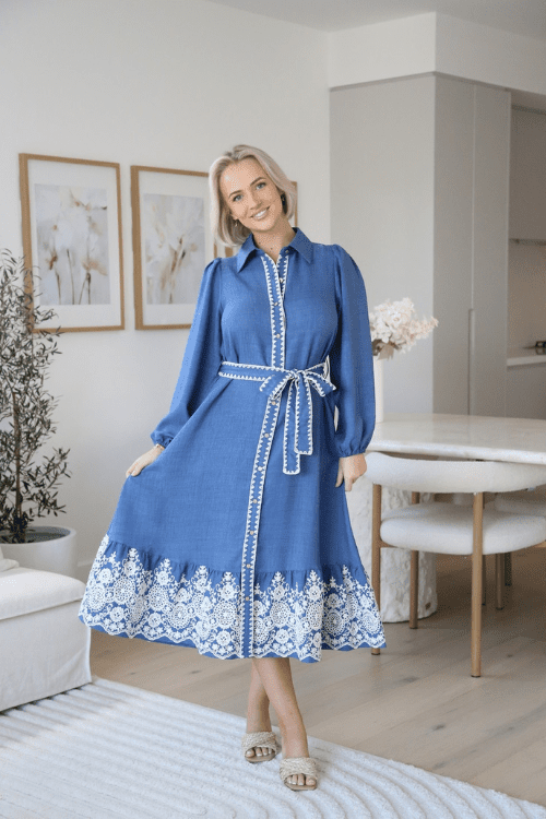 Noelle Maxi - Blue