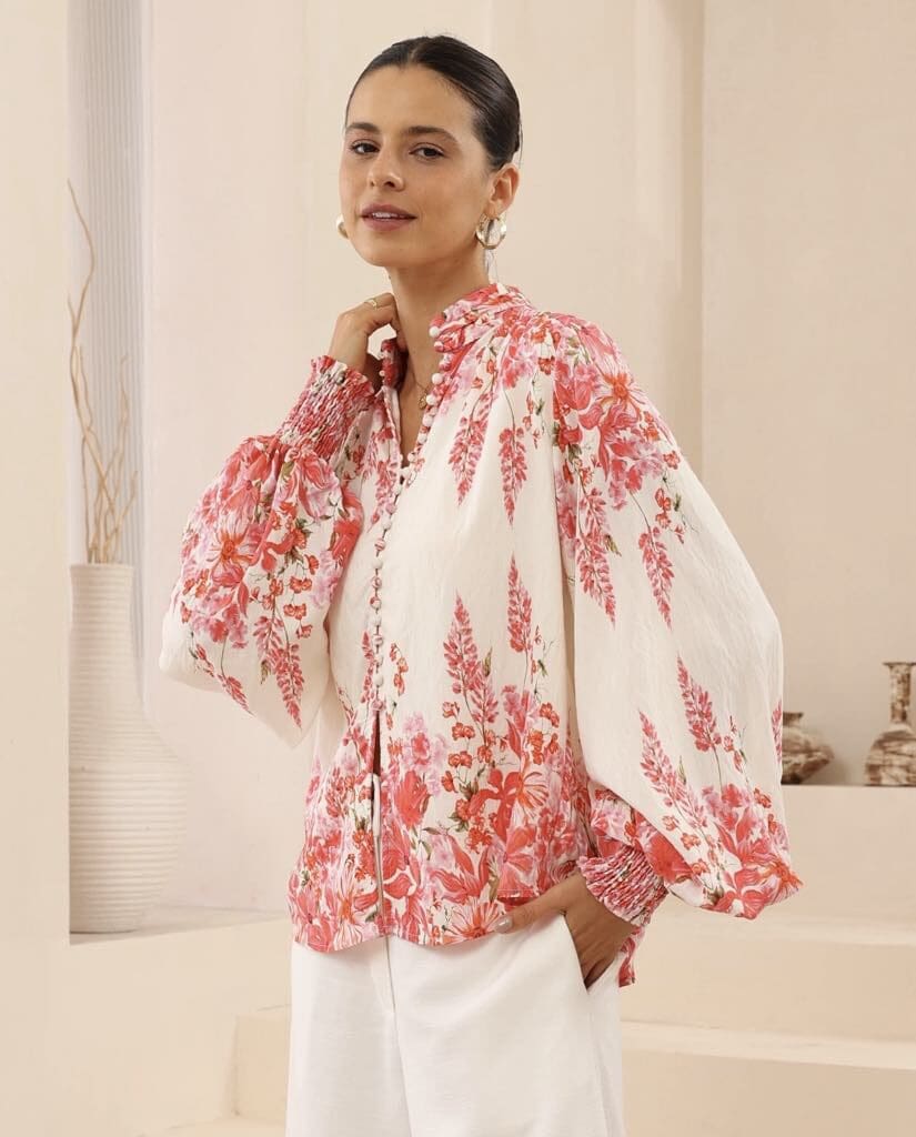 Stella Blouse - Scarlett Floral - Image 2