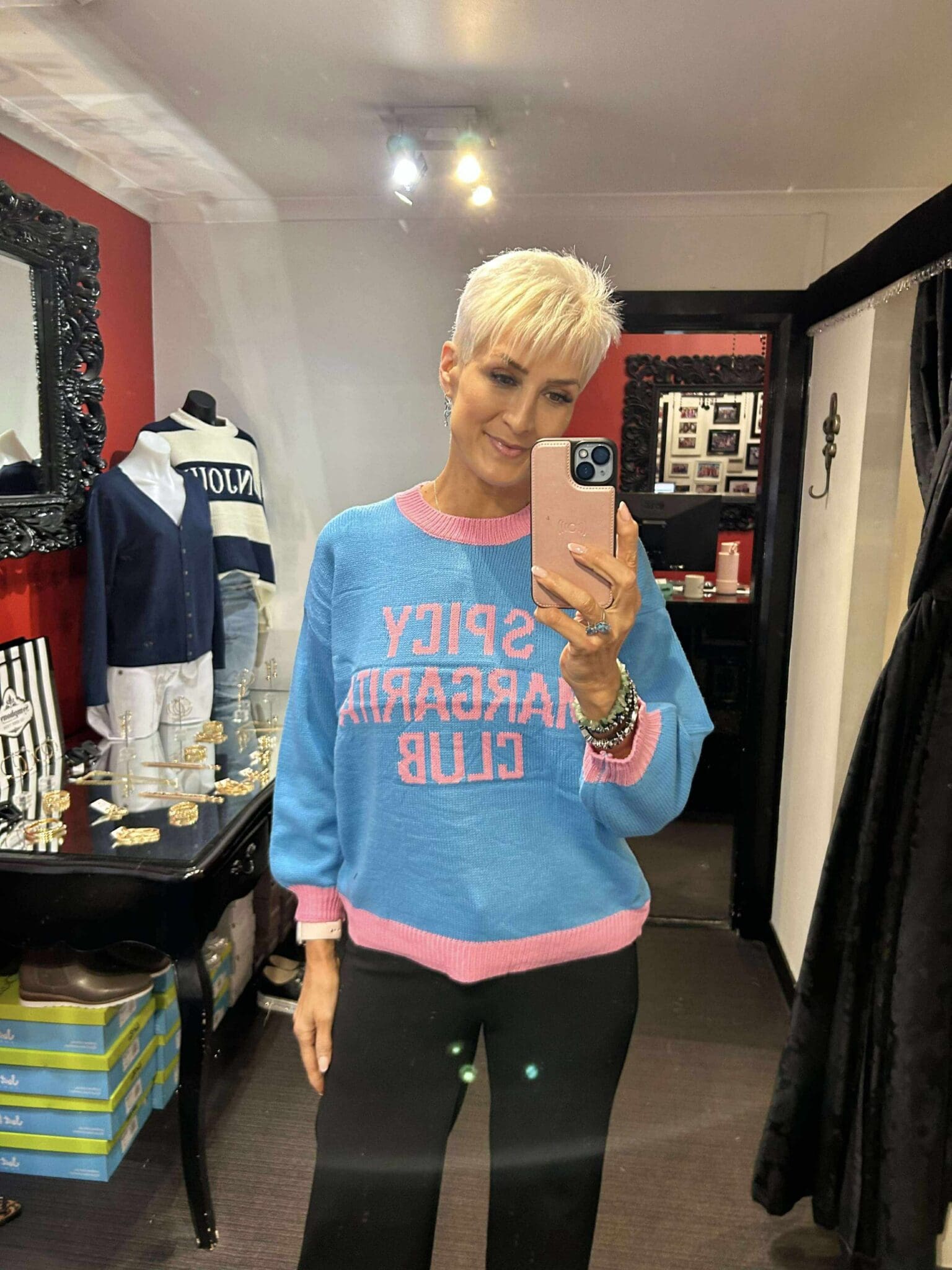 Spicy Margarita Club - Pink/Blue (By Frankie) - Image 2