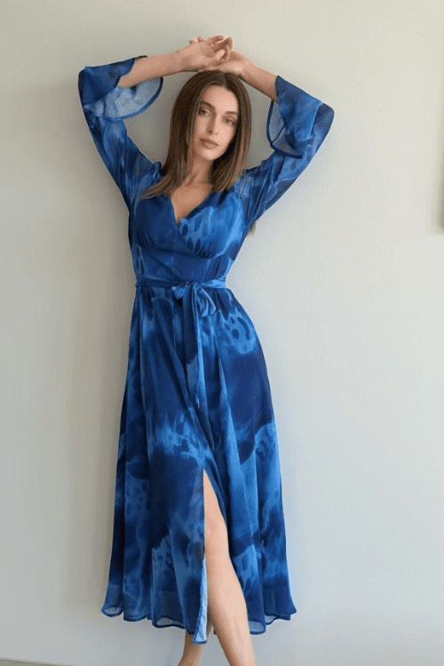 Kiera Dress - Gemeni Blue - Image 3