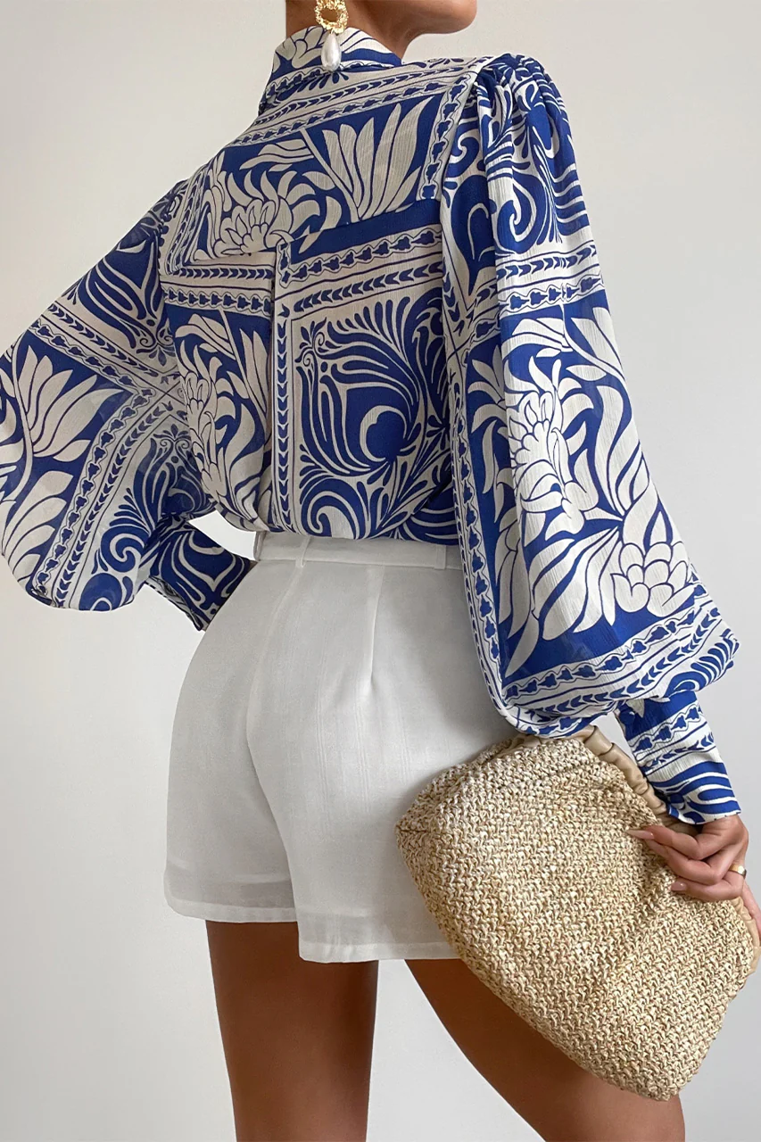 Fleetwood Blouse - Havanna Blue - Image 2