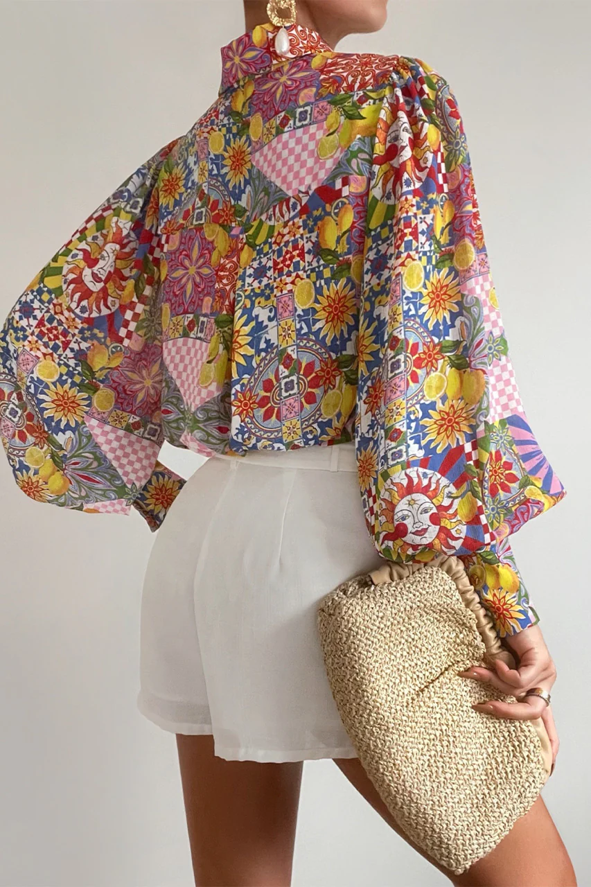 Fleetwood Blouse - Anacapri Pink - Image 2