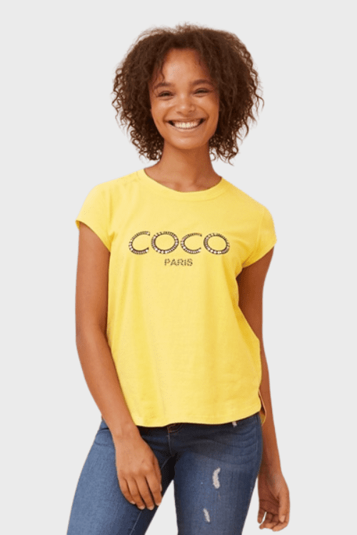 Coco Paris Tee – Sunflower
