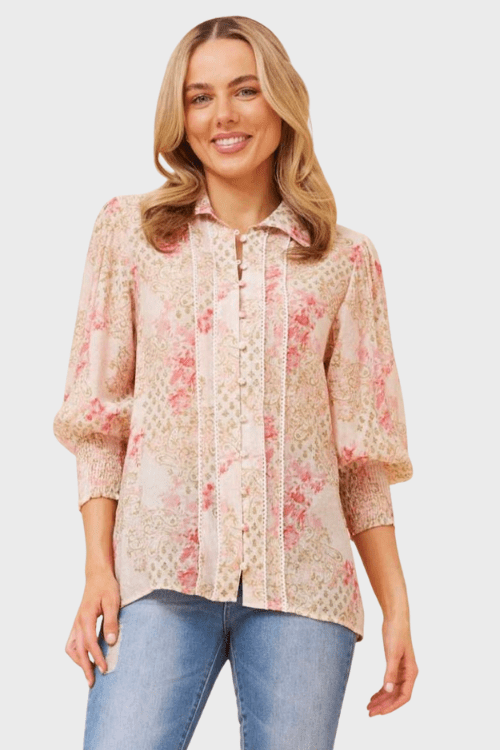 Amalia Blouse - Pink