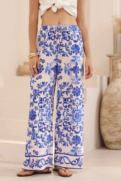 Porcelain Nights Pants