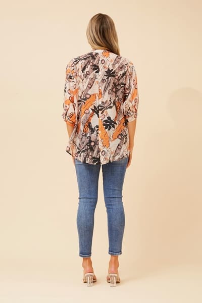 Aspen Top - Orange Forest - Image 4