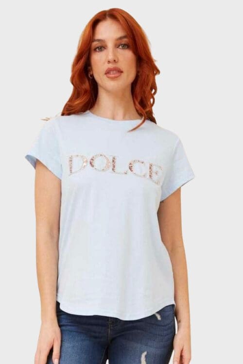 Dolce Tee - Baby Blue