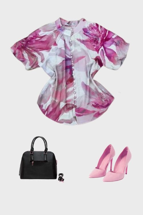 Dahlia Blouse - Purple