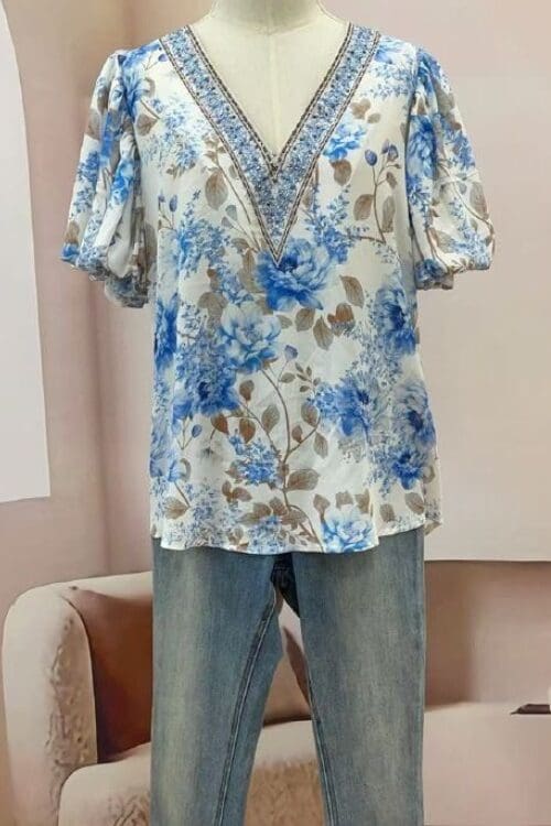 Bluebell Dreams Crystal Blouse