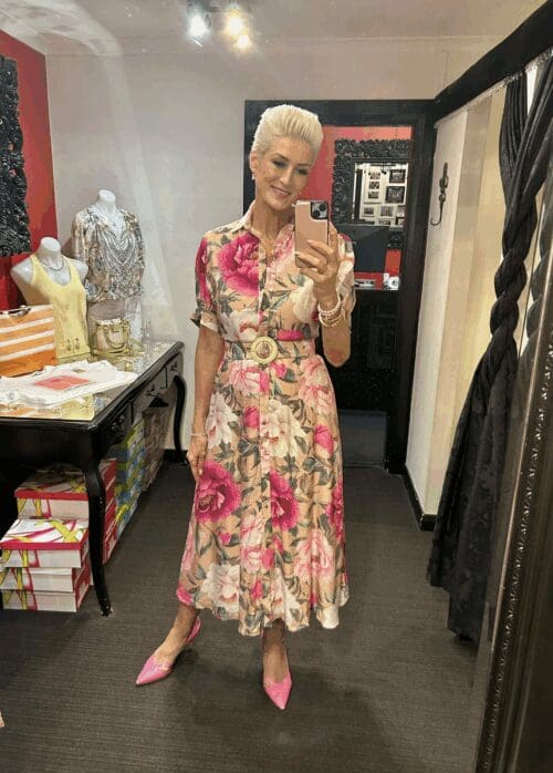 Eternal Rose Shirt Maxi