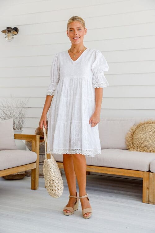 Karoline Mini - White