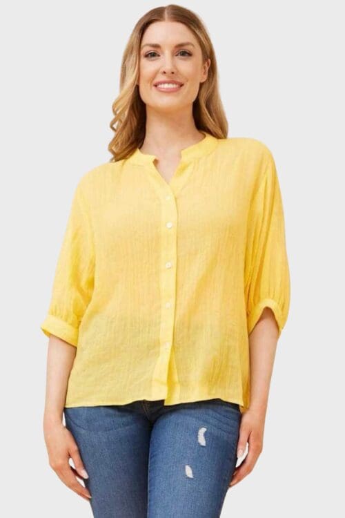 Aspen Top - Yellow