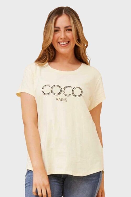 Coco Paris Tee – Butter