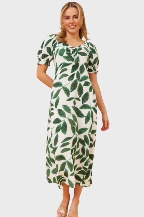 Gracie Tie Maxi - Green