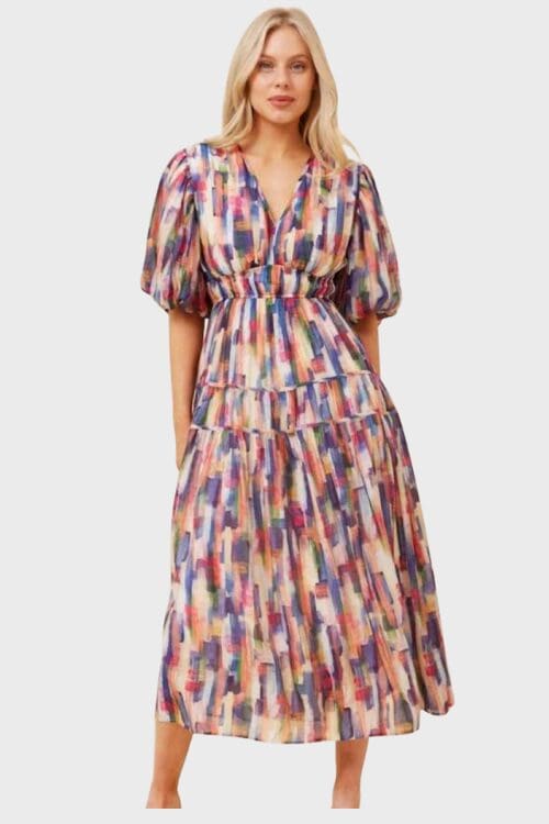 Amitee Maxi - Purple Swatches