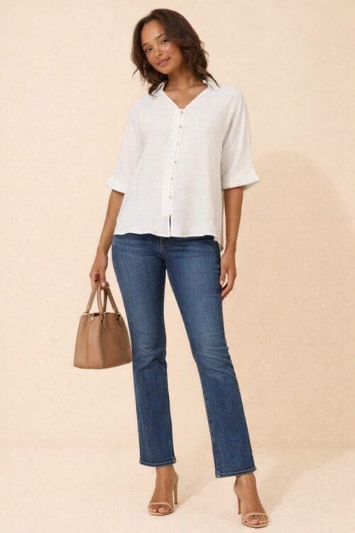 Ryanna Blouse - White