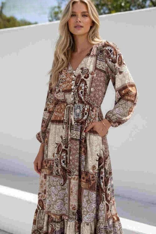 Jazmyn Maxi - Brown