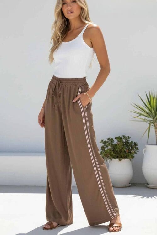 Sienna Pants - Mocha