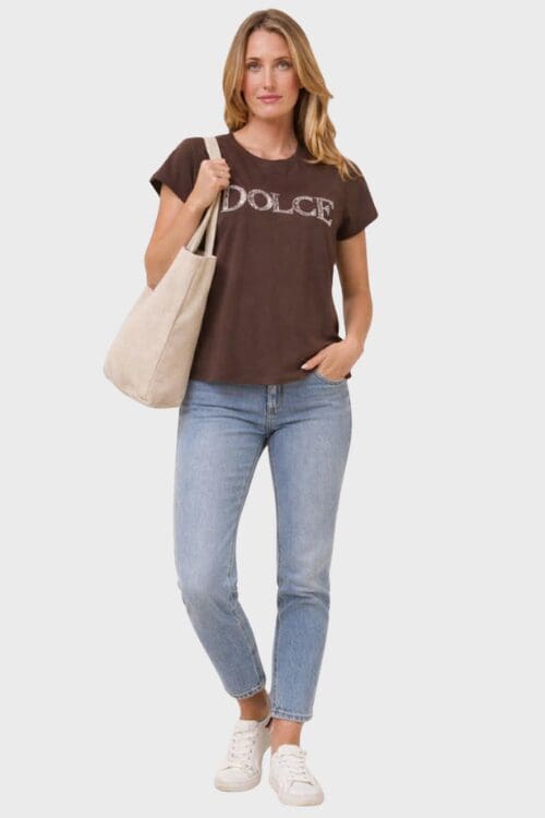 Dolce Tee - Chocolate