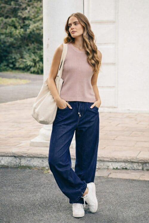 Lotti Knit Cami - Mocha